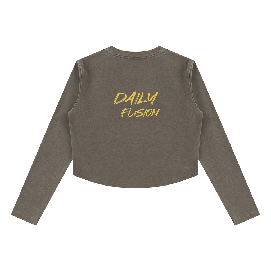 Daily fusion Women's Vintage Wash Slim T-Shirt