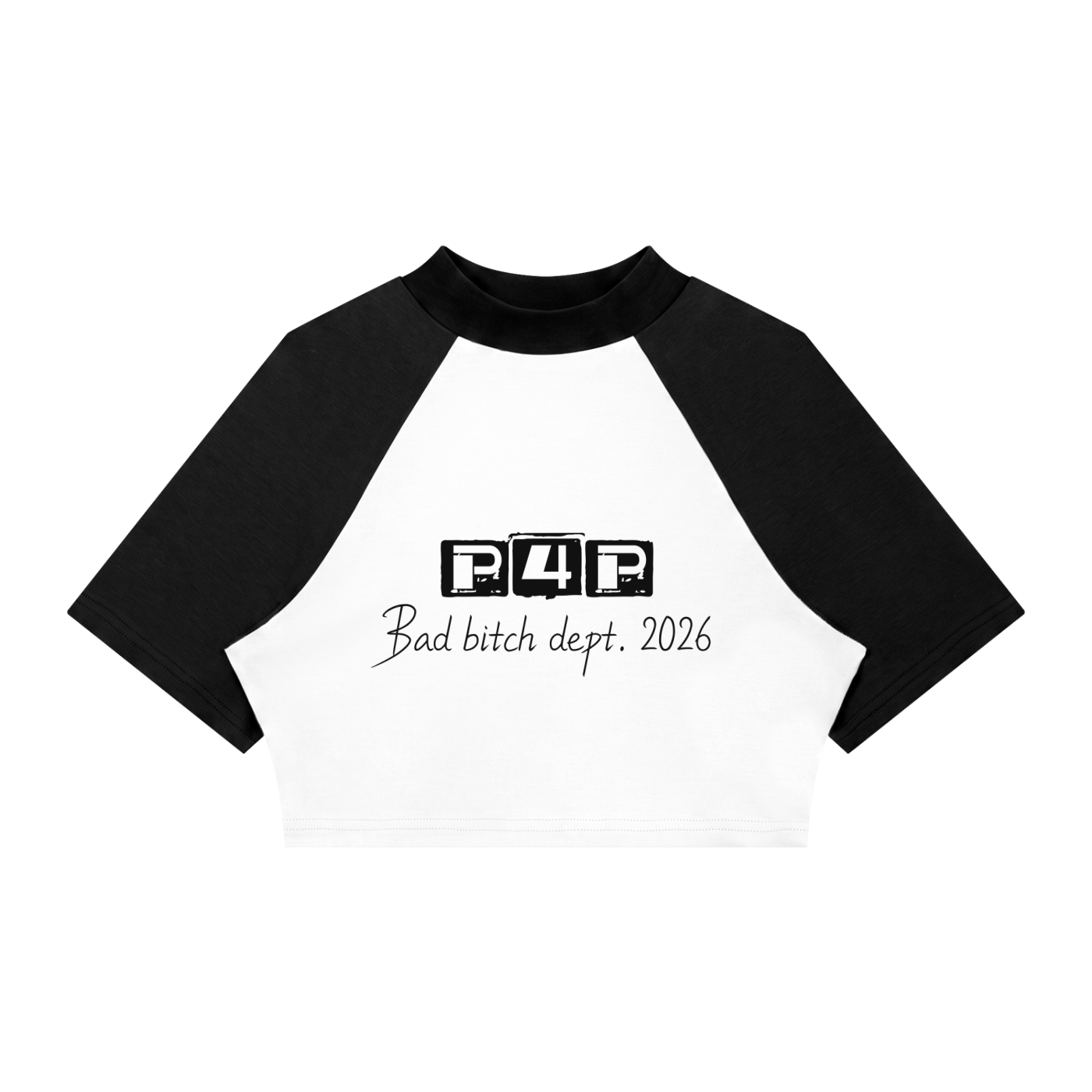Daily Fusion Women’s bad bitch  Crop T-Shirt