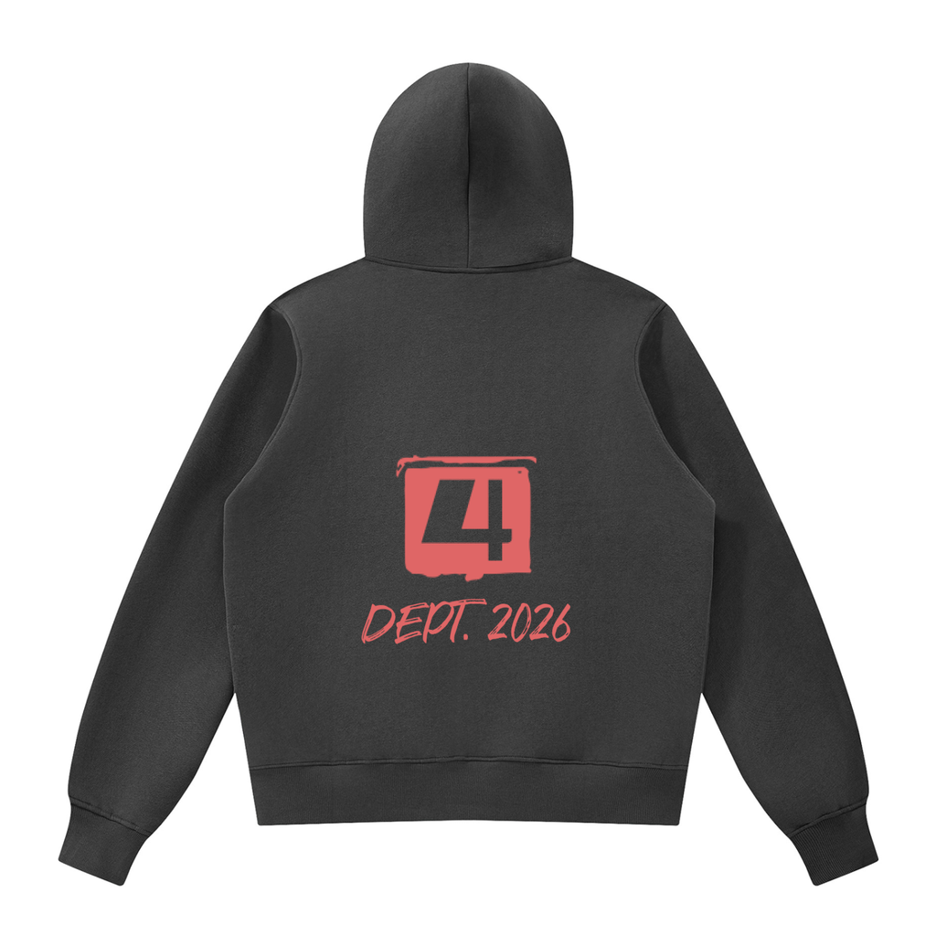 Daily fusion exclusive 4  Fleece Full Zip Hoodie