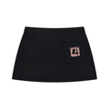 Daily fusion exclusive 4 Women's Studded Denim Mini Skirt