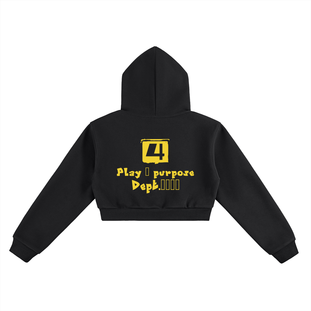Daily fusion exclusive 4 Essential Cropped Hoodie