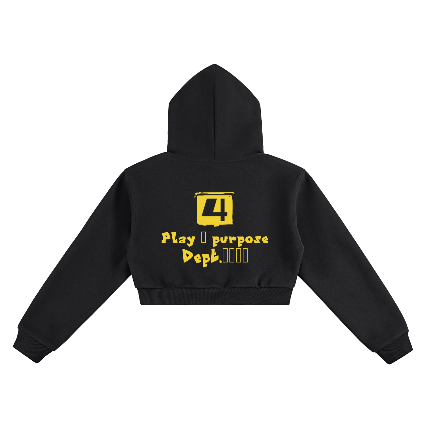 Daily fusion exclusive 4 Essential Cropped Hoodie