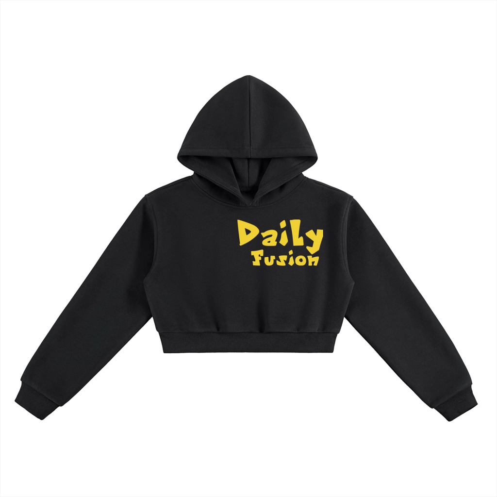 Daily fusion exclusive 4 Essential Cropped Hoodie